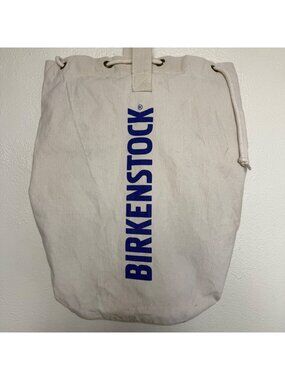 Quadra Canvas Birkenstock Tote Backpack Rope Drawstring Closure